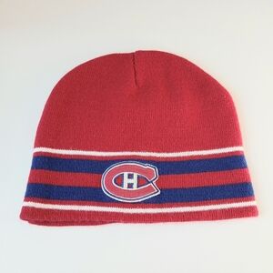 Vtg NHL Montreal Canadiens Red Toque
